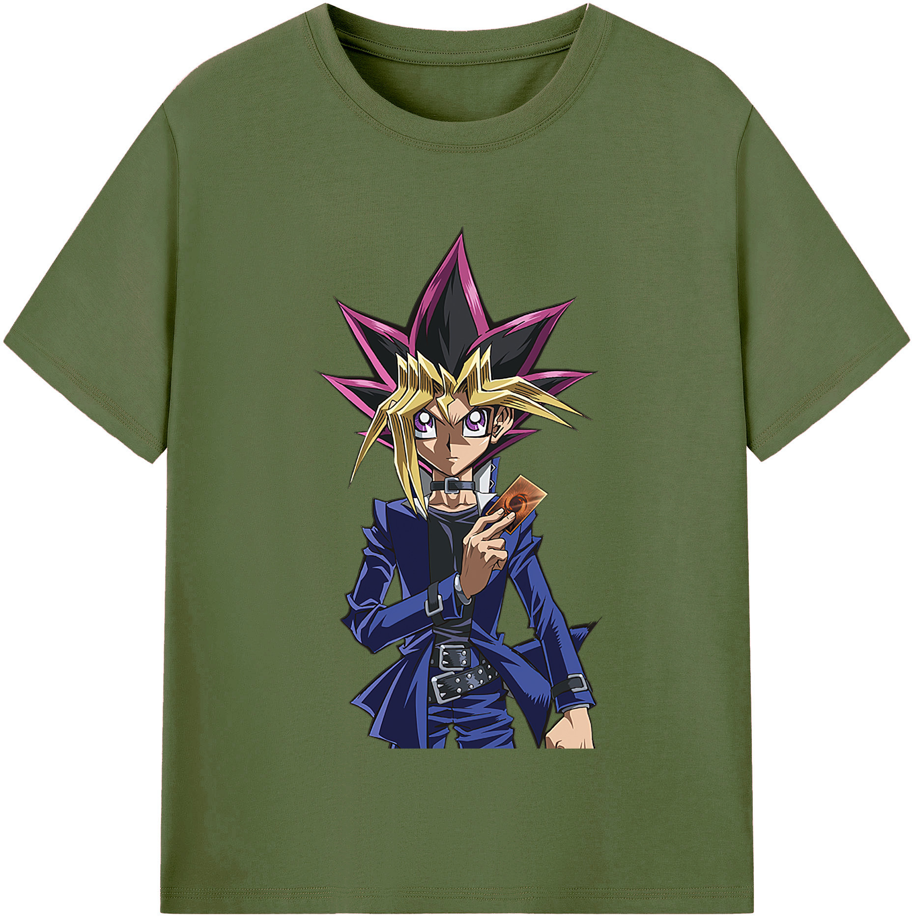 （画像用） 遊☆戯☆王 Yu-Gi-Oh! 綿100％半袖Tシャツ（フロントプリント）